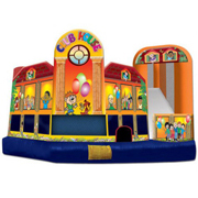 commercial bouncy castles club house